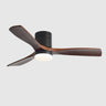 Modern Simple 3 Wood Blades Ceiling Fan with LED Light Image - 8