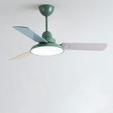 Modern Simple 3 Wood Blades Standard Ceiling Fan Light Image - 7