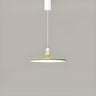 Modern Simple Ceramic Colorful Disc LED Pendant Light Image - 10