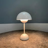 Modern Simple Dome Geometric Metal Bedside Table Lamp Image - 3