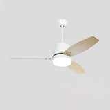 Modern Simple Living Room 3 Blade Ceiling Fan Light Image - 11