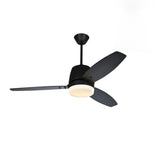 Modern Simple Living Room 3 Blade Ceiling Fan Light Image - 7