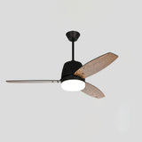 Modern Simple Living Room 3 Blade Ceiling Fan Light Image - 9