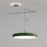  Modern Simple Metal LED Pendant Light Adjustable Height Image - 4