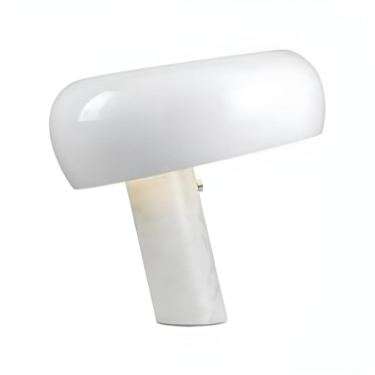 Modern Simple Mushroom Marble Base Bedroom Table Lamp Image - 3