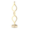 Modern Simple Spiral Gold Finish Ambient LED Table Lamp Image - 6