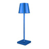 Modern Simple Square Base Barrel Shade Metal Table Lamp Image - 10