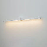 Modern Simple White Linear Bathroom Vanity Light  Image - 2