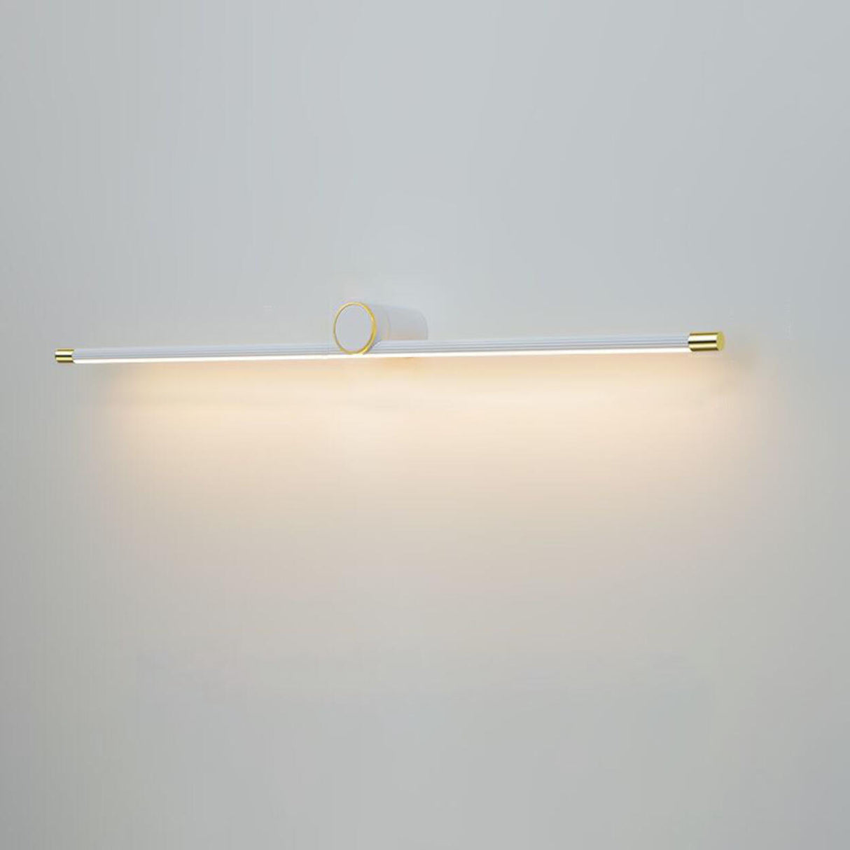 Modern Simple White Linear Bathroom Vanity Light  Image - 3