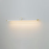 Modern Simple White Linear Bathroom Vanity Light  Image - 5