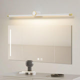 Modern Simple White Linear Bathroom Vanity Light  Image - 6