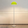 Modern Simple Yellow Dome Metal LED Floor Lamp Image - 7