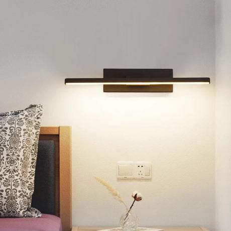 Modern Slant LED Bedroom Vanity Wall Light Fixture Image - 2