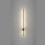 Modern Sleek Linear Metal LED Wall Sconce Light Image - 13