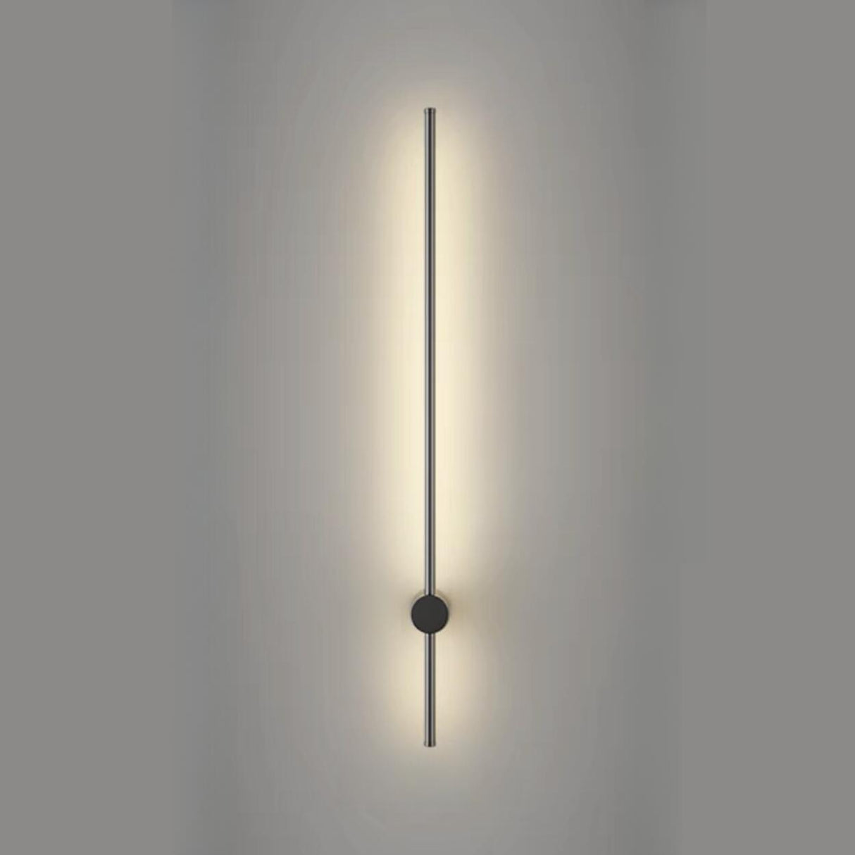 Modern Sleek Linear Metal LED Wall Sconce Light Image - 14