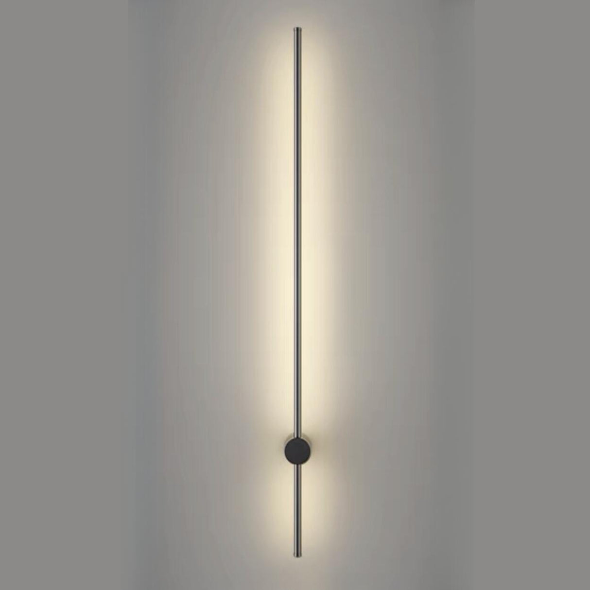 Modern Sleek Linear Metal LED Wall Sconce Light Image - 15