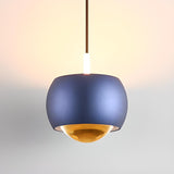 Modern Sleek Metal Globe Led Bulbs Pendant Light  Image - 12