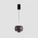 Modern Sleek Metal Globe Led Bulbs Pendant Light  Image - 9