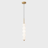 Modern Sleek Multi Globe Glass Bedroom Pendant Light Image - 9