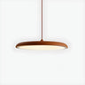 Modern Sleek Round Disc LED Dining Room Pendant Light Image - 2