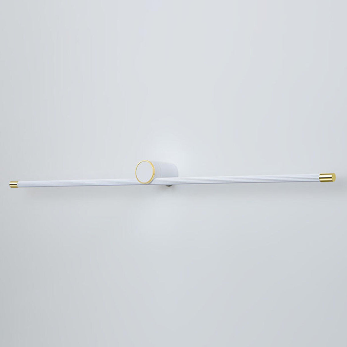 Modern Sleek White Linear Plastic LED Vanity Light  Image - 13