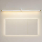 Modern Sleek White Linear Plastic LED Vanity Light  Image - 18