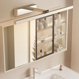 Modern Sliver Geometric LED Bathroom Vanity Light  Image - 13