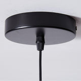 Modern Small Cone Wood Umbrella Pendant Light Image - 9