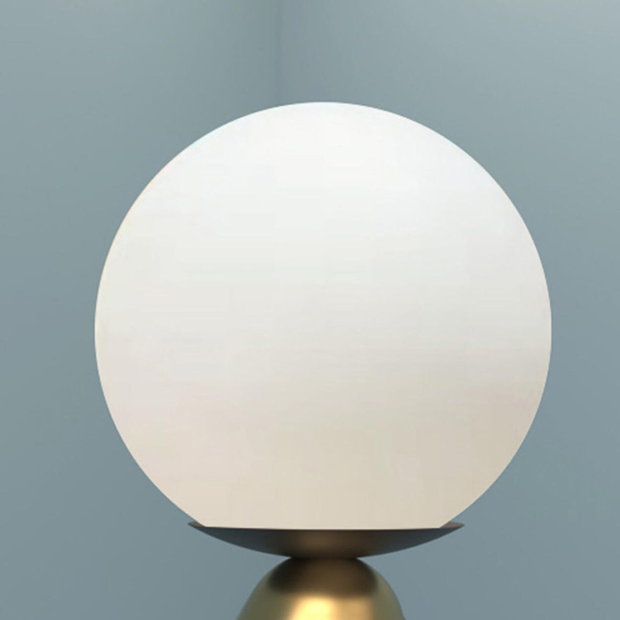 Modern Spherical Stacked Design Black Floor Lamp Image - 9