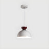 Modern Square LED Red Pendant Light Third Gear Image - 12