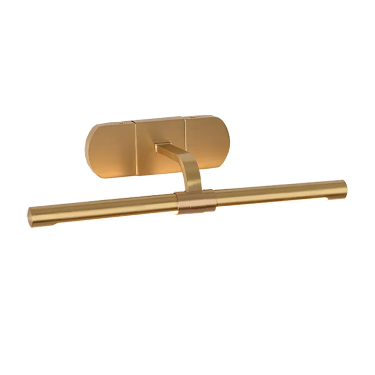 Modern Straight Linear Brass Wall-Mounted Vanity Light Image - 5