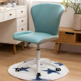 Modern Swivel Leather White Ergonomic Office Chairs Image - 20