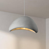 Modern Textured Dome Pendant Light Adjustable Height Image - 37