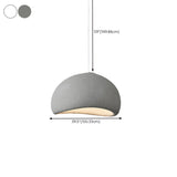 Modern Textured Dome Pendant Light Adjustable Height Image - 47