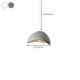 Modern Textured Dome Pendant Light Adjustable Height Image - 48