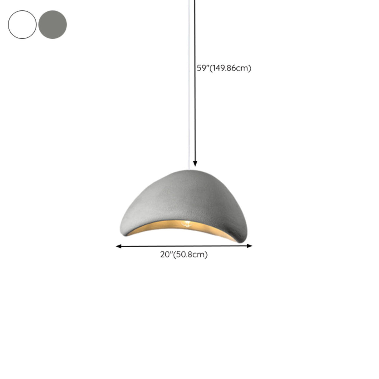 Modern Textured Dome Pendant Light Adjustable Height Image - 51