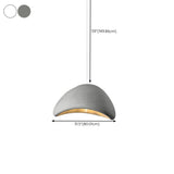 Modern Textured Dome Pendant Light Adjustable Height Image - 53