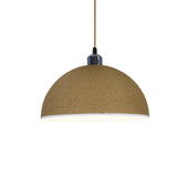 Modern Textured Metal Round Hanging Pendant Light  Image - 11