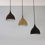 Modern Textured Metal Round Hanging Pendant Light  Image - 19