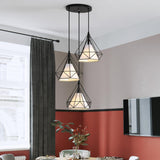 Modern Triple Soccer Ball Hanging Pendant Light Kids' Room Image - 4