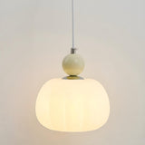 Modern Triple White Globe Linear Bedroom Pendant Light Set Image - 10