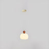 Modern Triple White Globe Linear Bedroom Pendant Light Set Image - 5