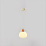 Modern Triple White Globe Linear Bedroom Pendant Light Set Image - 6