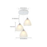 Modern Triple Woven Ball Dining Room Pendant Light Set Image - 14