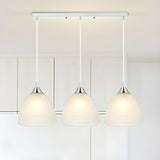 Modern Triple Woven Ball Dining Room Pendant Light Set Image - 8