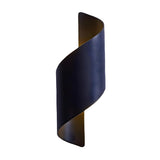 Modern Twisted LED Up Down Wall Sconce  Image - 10