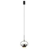 Modern Unique Bedroom Acrylic Spherical Pendant Light Image - 5