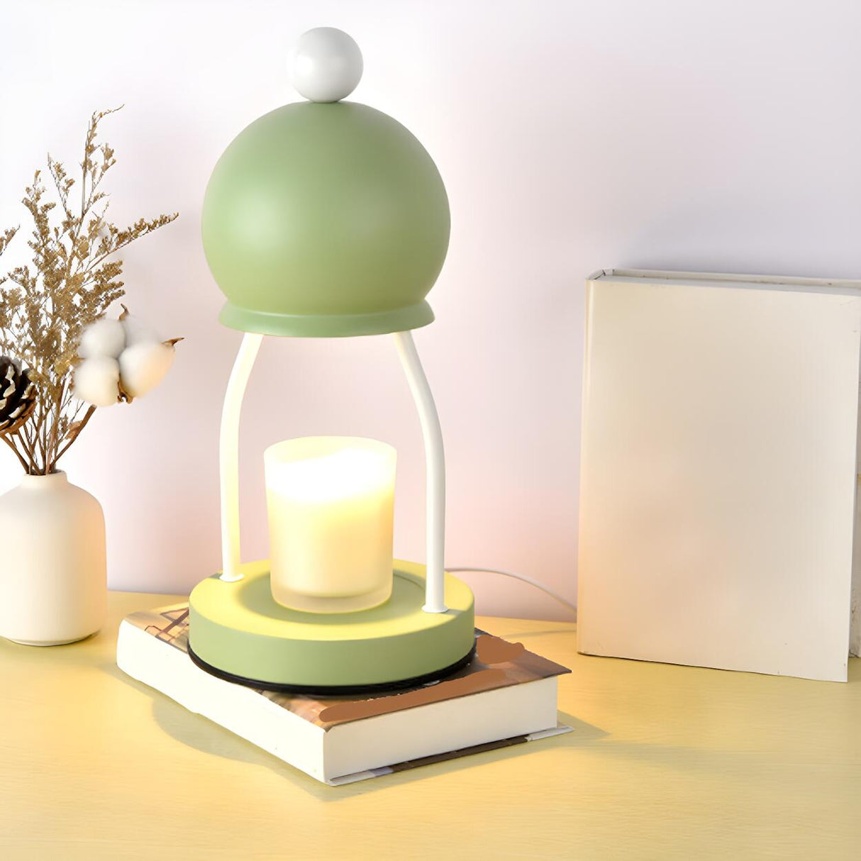 Modern Unique Dome Bottle Shape Bedroom Table Lamp Image - 11