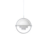 Modern Unique Green Metal Layered Globe Pendant Light Image - 10