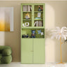 Modern Vertical Rectangular Steel Storage Bookcase Image - 30